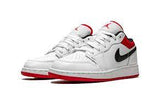 Air Jordan 1 Low White University Red Black