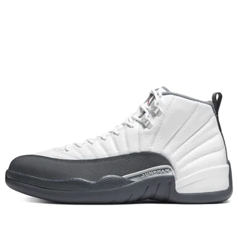 Air Jordan 12 Retro White Dark Grey