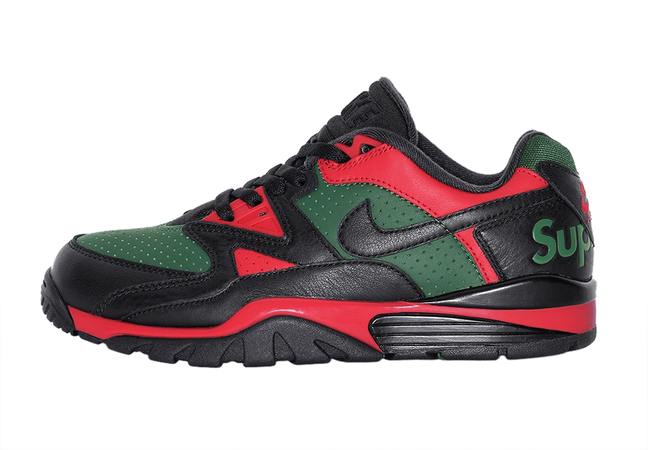 Cross Trainer Low Supreme Black Green Red
