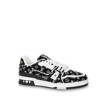 Louis Vuitton Trainer Black Monogram Textile