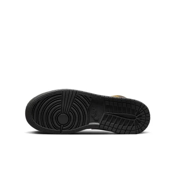Air Jordan 1 Mid SE Orange Wear Away (GS)