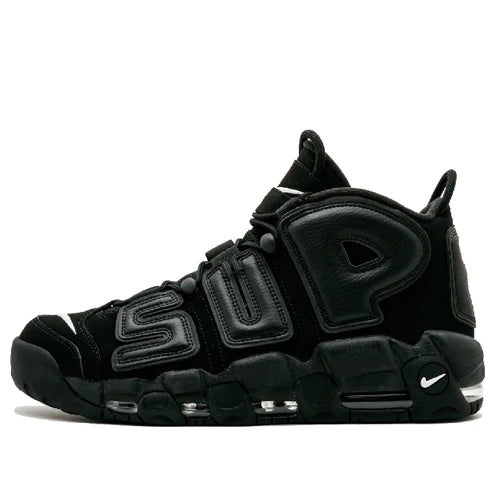 Supreme x Air More Uptempo Black