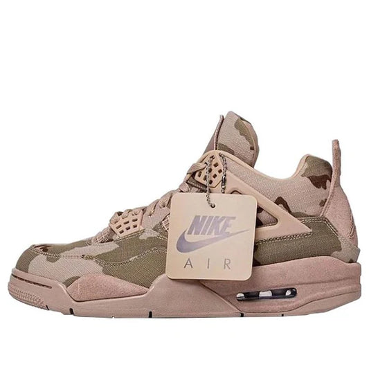 Aleali May x Air Jordan 4 Camo Brown