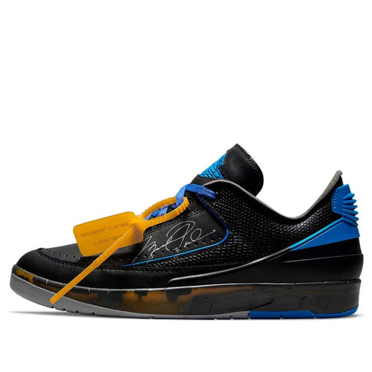 Jordan 2 Retro Low SP Off-White Black Blue