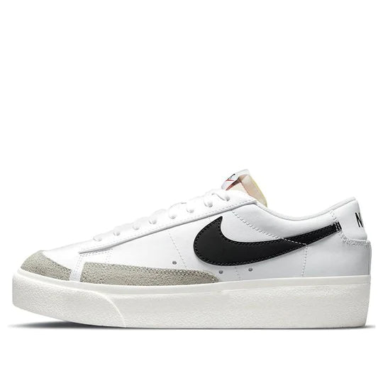 Blazer Low Platform White Black (Women's)