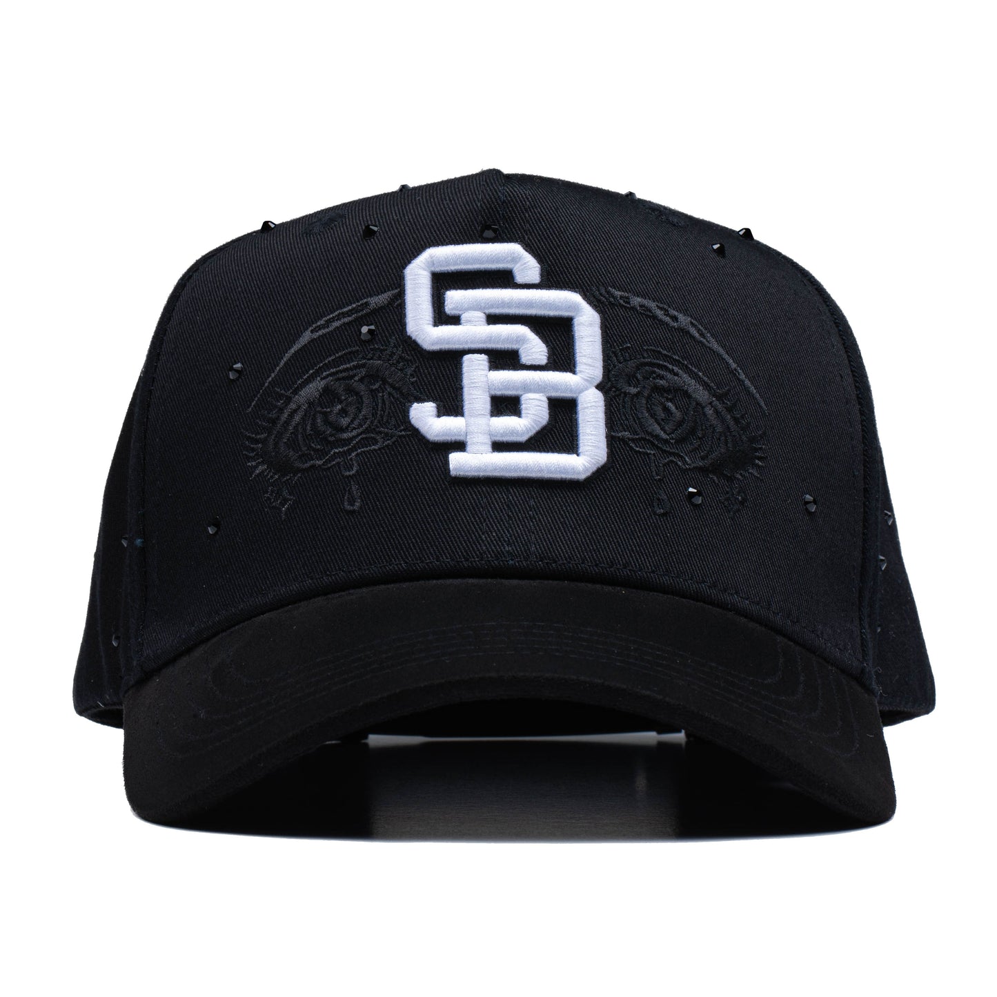 GORRA SADBOYZ CLOTHING "SB CRY CRYSTALS BLACK"