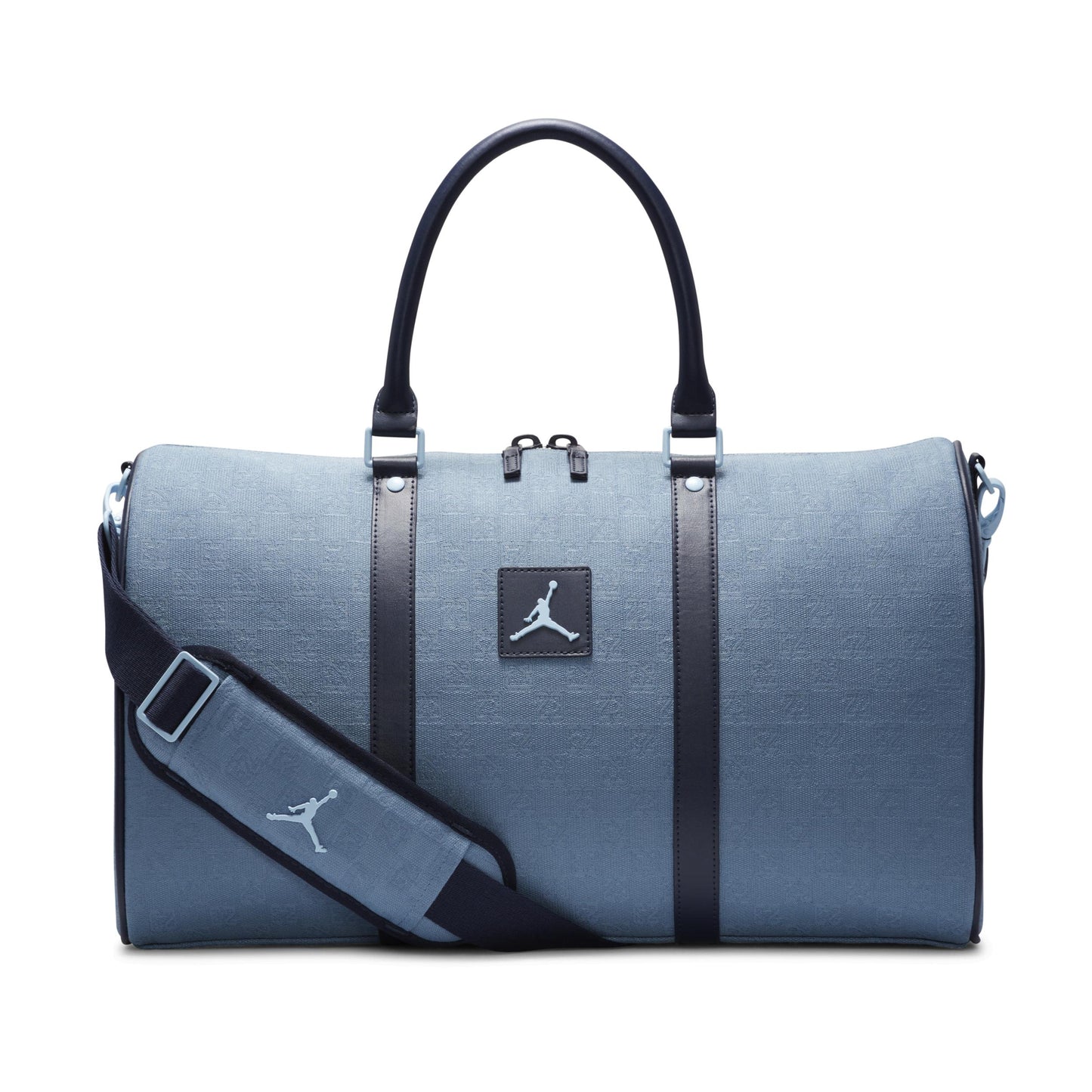 Jordan Monogram Duffle Bag Blue Denim