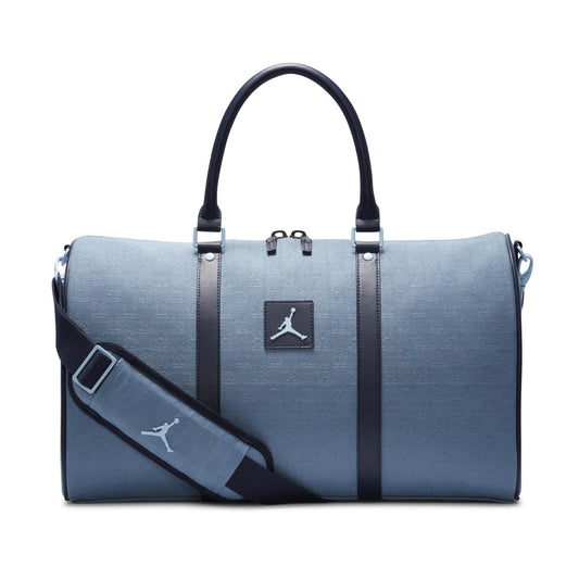 Jordan Monogram Duffle Bag Blue Denim