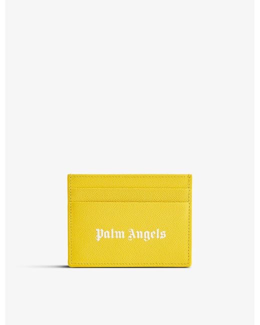 CARD HOLDER PALM ANGELS YELLOW