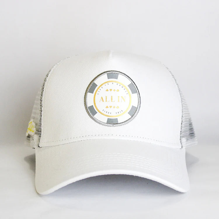 Gorra All in Pilot Trucker White