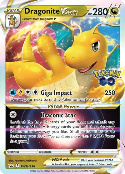Carta Pokémon Dragonite VSTAR SWSH236 Sword & Shield Promo