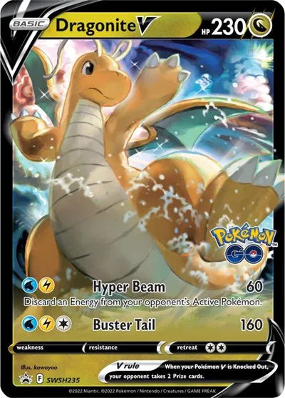 Carta Pokémon Dragonite V SWSH235 Sword & Shield Promo