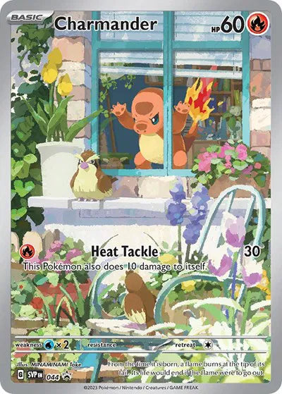 Carta Pokémon Charmander 044 Scarlet & Violet Promo