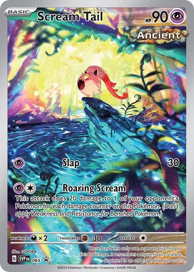 Carta Pokémon Scream Tail 065 Scarlet & Violet Promo
