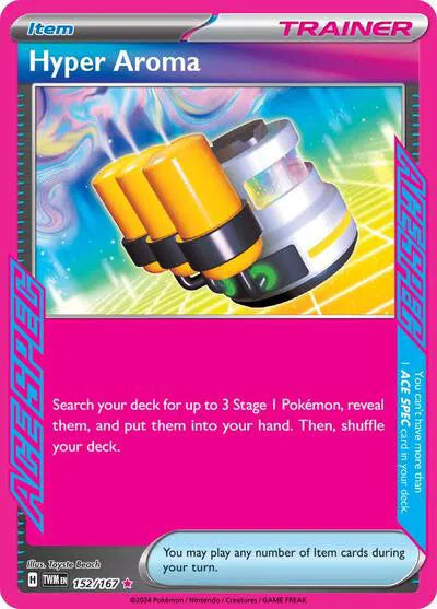Carta Pokémon Hyper Aroma 152/167 Twilight Masquerade