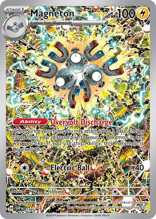 Carta Pokémon Magneton 159 Scarlet & Violet Promo