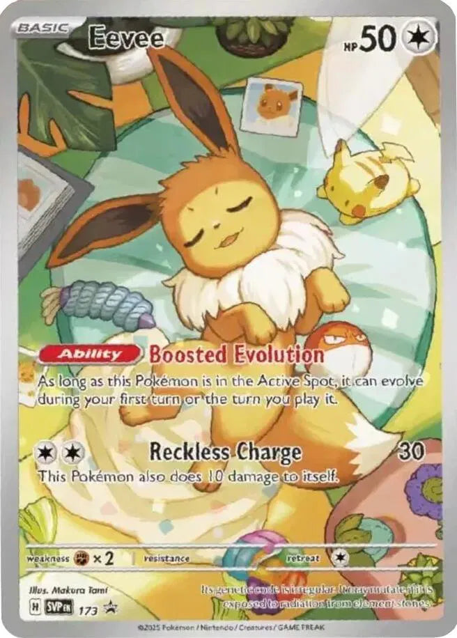 Carta Pokémon Eevee 173 Scarlet & Violet Promo