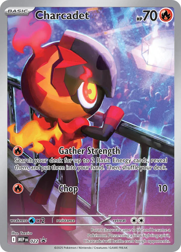 Carta Pokémon Charcadet 022 Mega Evolution Promos