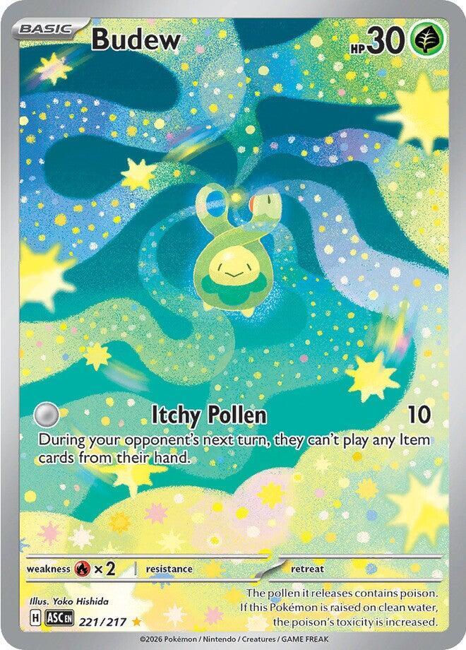 Carta Pokémon Budew 221/217 Ascended Heroes