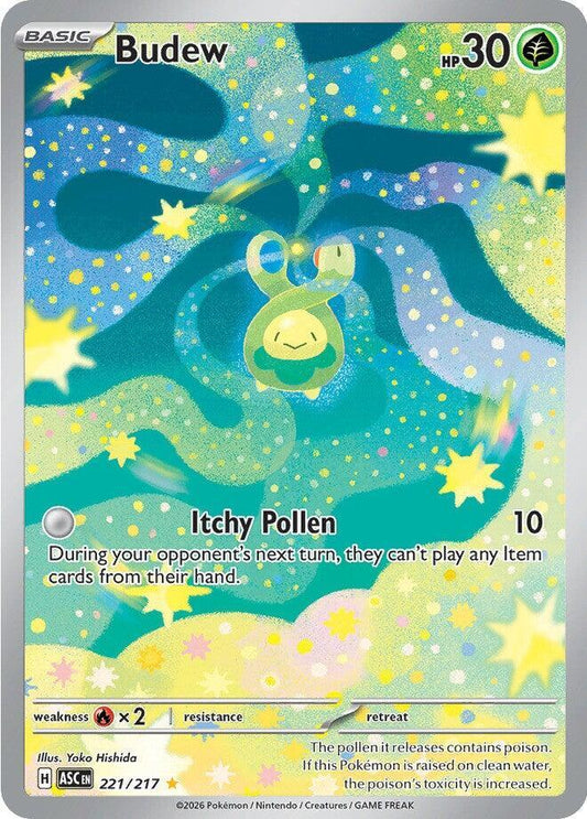 Carta Pokémon Budew 221/217 Ascended Heroes