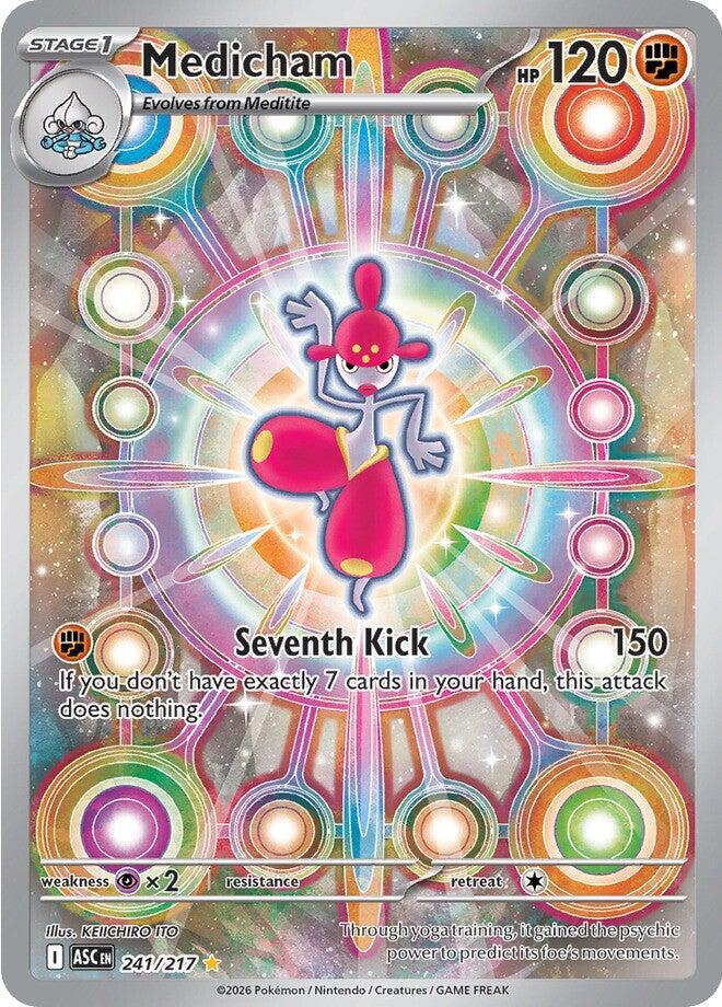 Carta Pokémon Medicham 241/217 Ascended Heroes