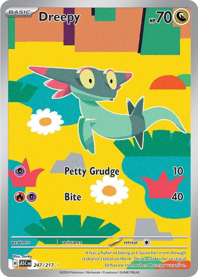 Carta Pokémon Dreepy 247/217 Ascended Heroes