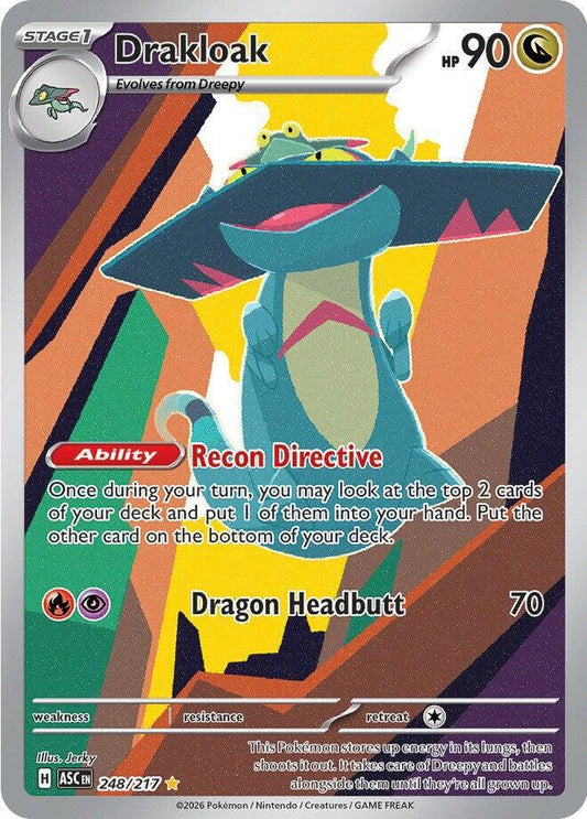 Carta Pokémon Drakloak 248/217 Ascended Heroes