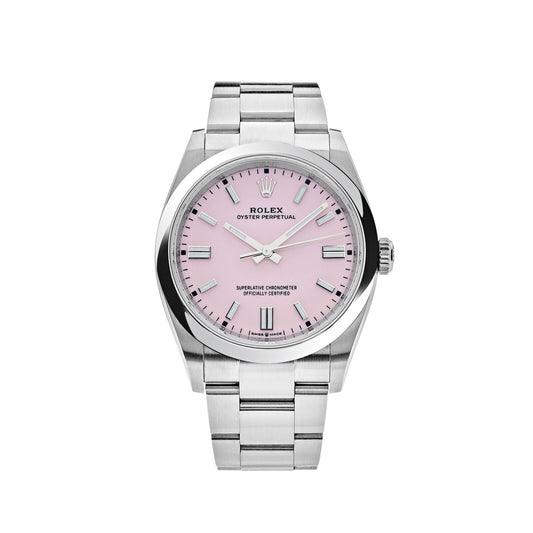 Rolex Oyster Perpetual 34 mm Pink Dial