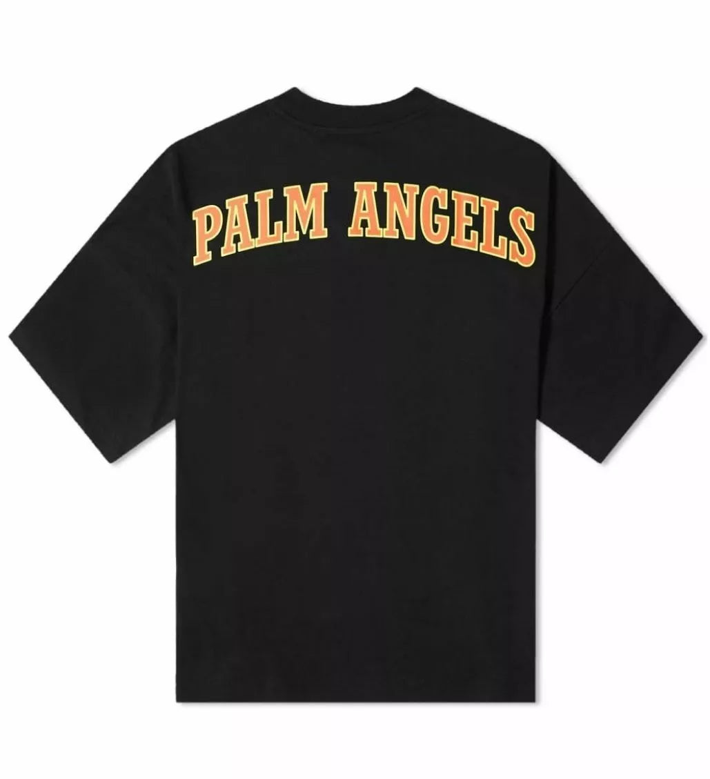 PALM ANGELS TEDDY BEAR BLACK T-SHIRT