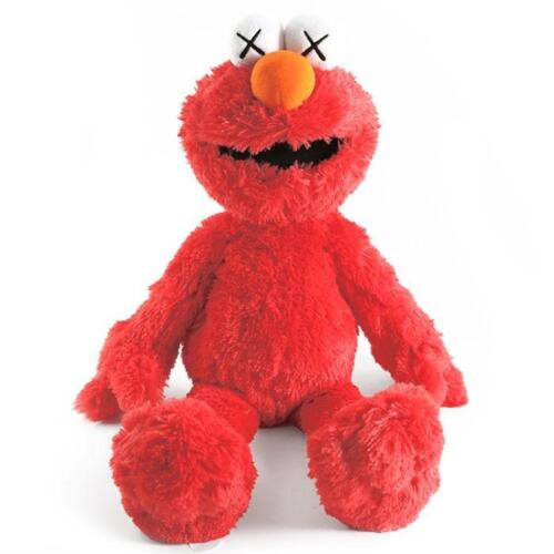 KAWS Sesame Street Uniqlo Elmo Plush Toy Red