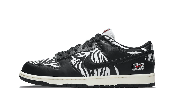 SB Dunk Low OG QS Quartersnacks Zebra