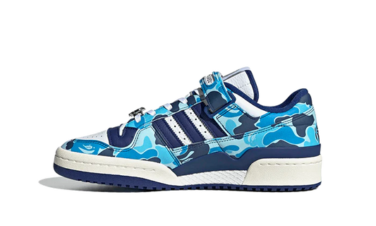 Forum 84 Low Bape 30th Anniversary Blue Camo
