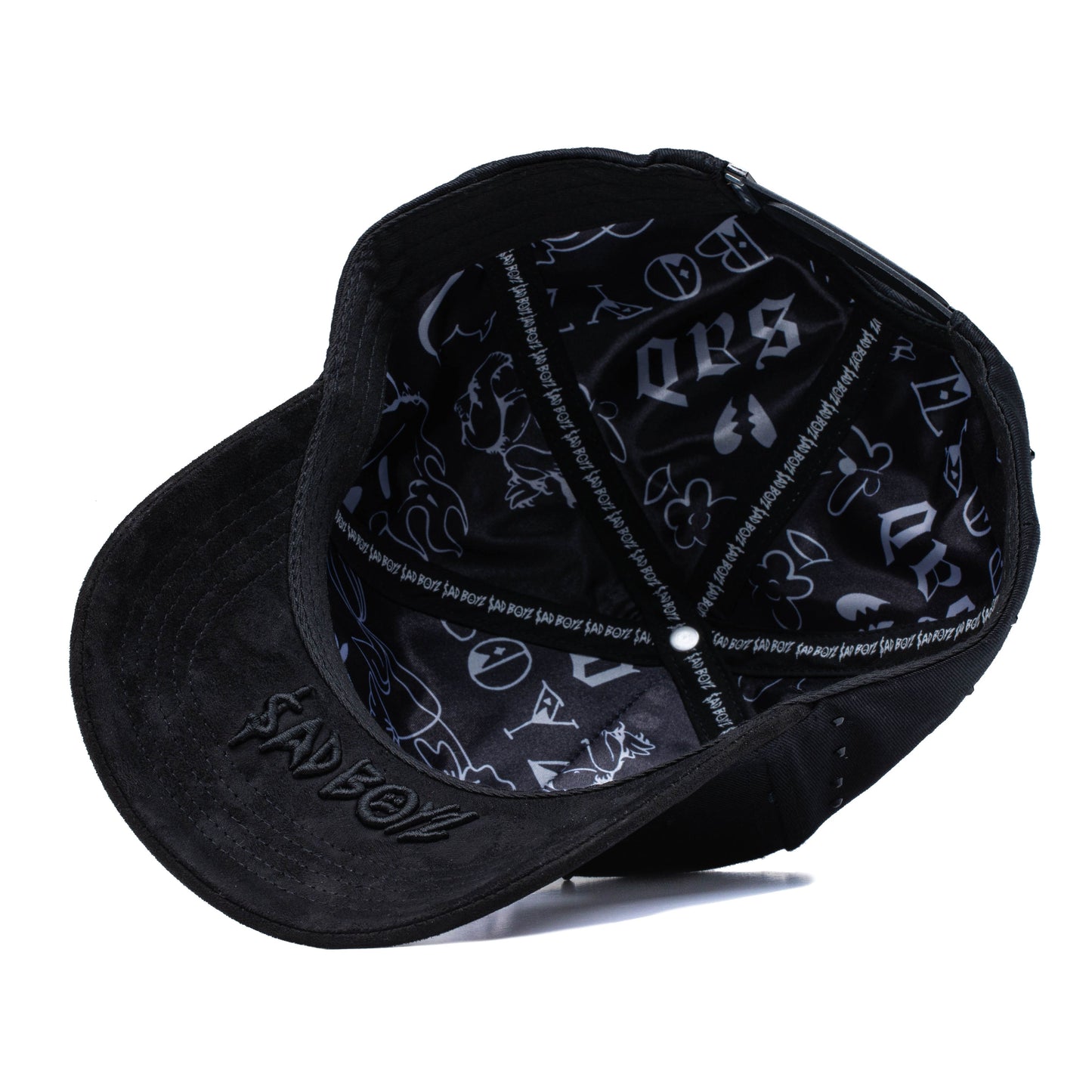 GORRA SADBOYZ CLOTHING "SB CRY CRYSTALS BLACK"