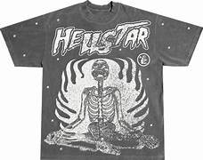 HELLSTAR T-SHIRT SKELETON INNER PEACE