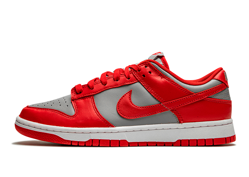 Dunk Low Retro Medium Grey Varsity Red UNLV