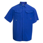 Camisa Maja Outdoor Traveler Azul - Manga Corta