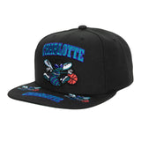 NBA FRONT LOADED SNAPBACK HWC HORNETS BLCK
