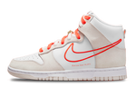 Dunk High First Use White Sail Orange (W)