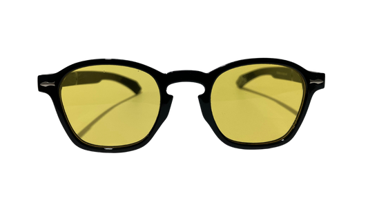 Lentes Old Fashioned Yellow Frame