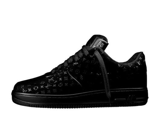 Louis Vuitton Nike Air Force 1 Low By Virgil Abloh Black