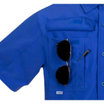 Camisa Maja Outdoor Traveler Azul - Manga Corta