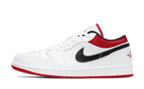 Air Jordan 1 Low White University Red Black