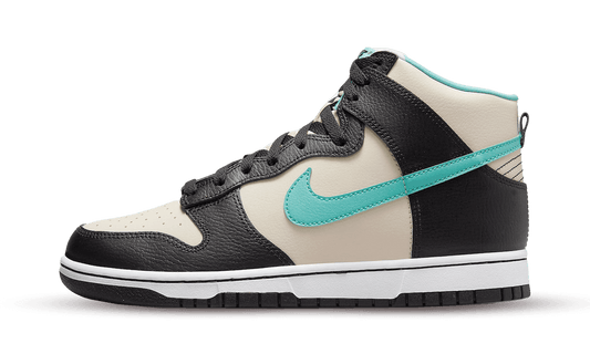Nike Dunk High EMB Beige Black Washed Teal