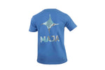 Camiseta Maja Propela Baja Camo Azul - Manga Corta