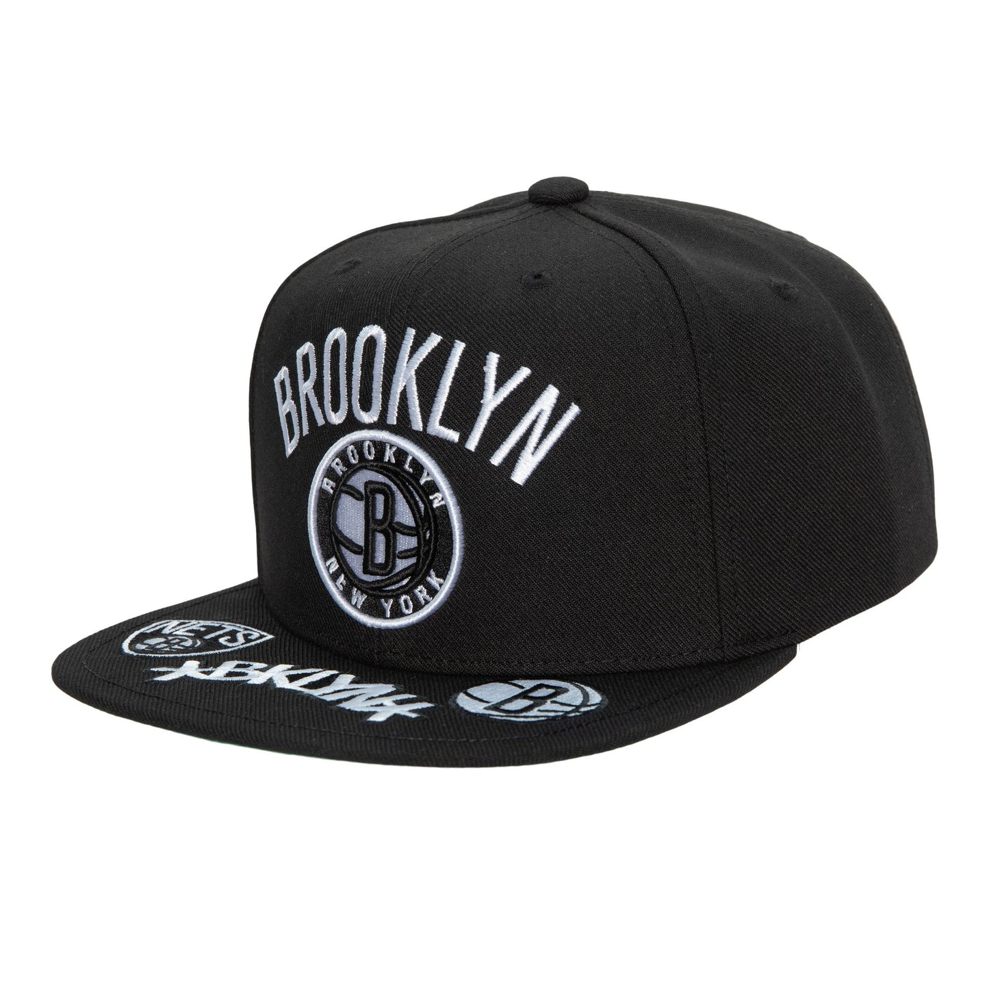 NBA FRONT LOADED SNAPBACK NETS BLCK