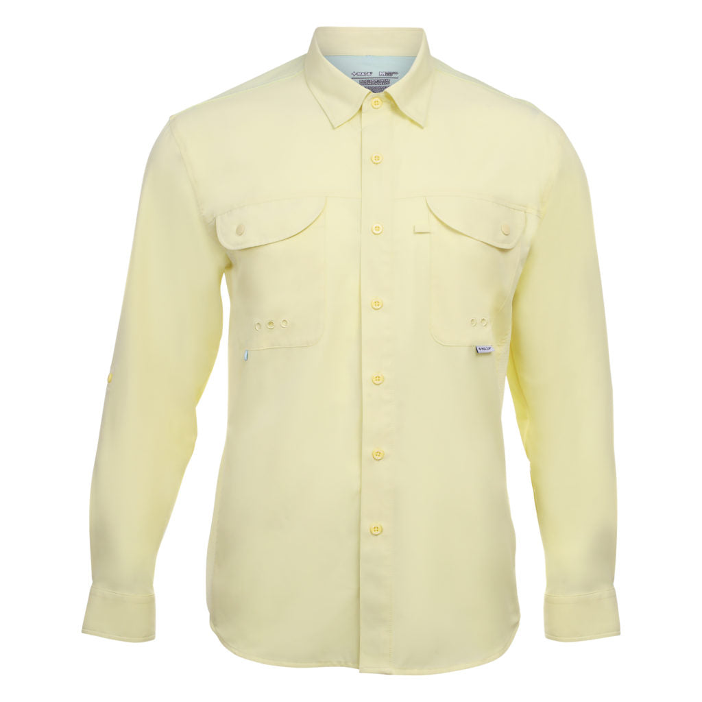 Camisa Maja Outdoor Signature Amarillo - Manga Larga