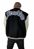 Brooklyn Nets Wool & Leather Varsity Jacket