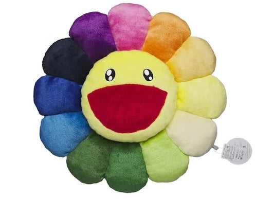 Takashi Murakami Flower Plush 60 CM Rainbow/Yellow