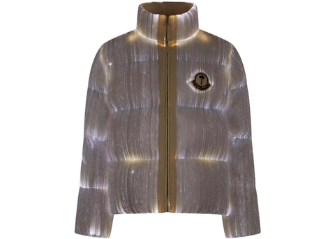 Moncler Maya 70 by Palm Angels Jacket Bright White