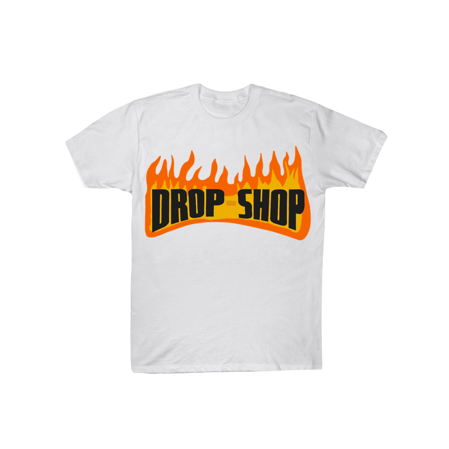 Fire White T-shirt